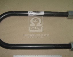 Скоба кріплення ресори (стремянка) з гайками 128x24x335 BPW (вир-во Mollebalestra)