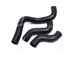 Патрубки радіатора DAEWOO Lanos 1,5 з конд. (Компл. 3шт.) <ДК>