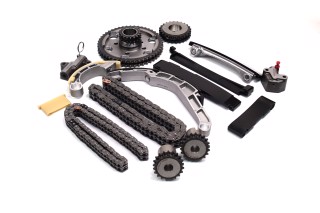 Ланцюг приводу розподвала (компл.) NISSAN NAVARA, PATHFINDER, X-TRAIL (вир-во ASHIKA)