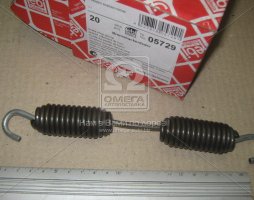 Пружина 228*4*25,5колодки гальм. SAF (вир-во Febi)