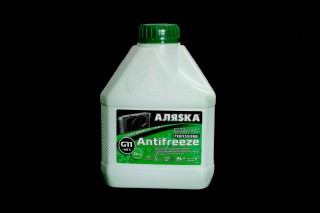 Антифриз Аляска ANTIFREEZE-40 (зелений) Каністра 1л/0,98кг. 5063 АЛЯSКА