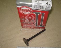 Клапан впускний ВАЗ-2108 1500 КПЛ./4ШТ (вир-во MASTER SPORT)