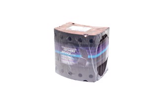 Накладка тормозной колодки 2-й ремонтный размер, комплект на ось 420х200 BPW, DAF SB, SAF (пр-во Techno Brake)