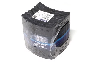 Накладка тормозной колодки 2-й ремонтный размер, комплект на ось 419х203 FRUEHAUF, ROR, TRAILOR (пр-во Techno Brake)