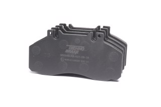 Колодка тормозная дисковая, комплект на ось MB VARIO (пр-во Techno Brake)