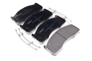 Колодка тормозная дисковая, комплект на ось SAF, VOLVO (пр-во Techno Brake)