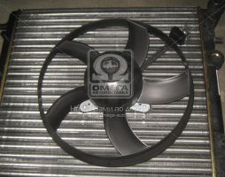 Радиатор охлаждения двигателя FABIA/POLO4 MT -AC 01- (Van Wezel). 76002013