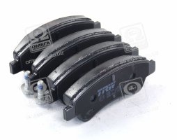 Колодка тормозная дисковая передняя CITROEN C4, PEUGEOT PARTNER (пр-во TRW)