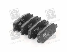 Колодка гальм. диск. INFINITI FX, NISSAN X-TRAIL (T30) задн. (вир-во TRW)