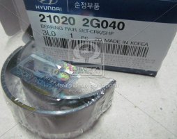 Вкладыши коренные (пр-во Mobis)