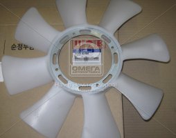 Крыльчатка вентилятора охлаждения (пр-во Mobis). 2526142100