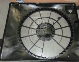Диффузор вентилятора радиатора Hyundai Santa Fe 10- (пр-во Mobis). 253501U100