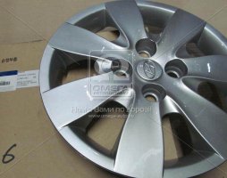 Колпак колеса декоративный Hyundai Accent/verna 07-12 (пр-во Mobis). 529601E700