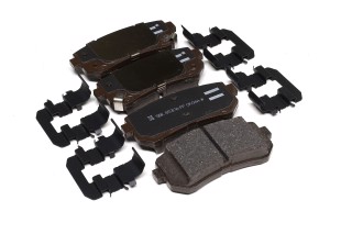 Колодки тормозные дисковые задние (пр-во Mobis)