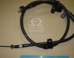 Трос гальма стоянки лівий Hyundai Coupe 01- (вир-во Mobis)