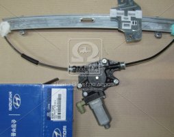 Стеклоподъемник двери передней левой Hyundai Accent/verna 06-/Kia Rio 05- (пр-во Mobis)