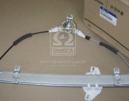 Стеклоподъемник двери передней левой Hyundai Accent/pony Excel -99 (пр-во Mobis)