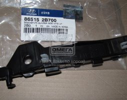 Кронштейн левый переднего бампера HYUN SANTA FE 09-12 (пр-во Mobis)