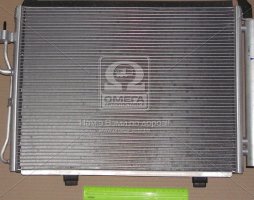 Радиатор кондиционера в сборе Hyundai I10 10- (пр-во Mobis)
