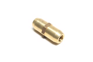 З'єднувач пневматичний D10-10 з накидною гайкою прямий латунь (Febi)