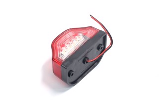 Подсветка номера LED 24V (красная)(в уп. 2шт, цена за 1шт) (TEMPEST). TP 94-12-88