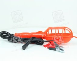 Ліхтар переносний, прикурювач+клеми, 5м., <ДК>