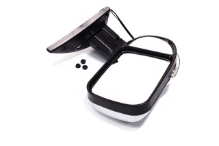 Дзеркало бокове ГАЗ 3302 нов. зраз. з поворот. лів. сріблястий <ДК>