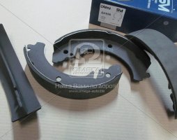 Колодка тормозная задняя комплект 4шт. ВАЗ 2101 (пр-во Dafmi)