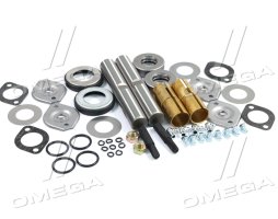 Шкворень в комплекте (полный на автомобиль) ГАЗ 3302 Р3 (D= 25,5) без крышек <ДК>