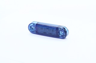 Фонарь габаритный 24V LED синий (9 диодов, 3 ряда) (TEMPEST). TP02-57-051