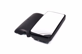 Зеркало левое 384x205 MAN F2000 (с подогревом) <ДК>