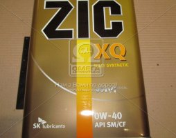 Масло моторное ZIC XQ 0W-40 (Канистра 4л)