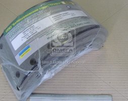 Накладка гальм. АВТОБУС <БОГДАН> (3ТР-171-01) (R2 - 12мм) свердл. із закл. (компл. 4 шт) (пр-в