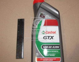 Масло моторное Castrol GTX 10w-40 A3/B4 (Канистра 1л)