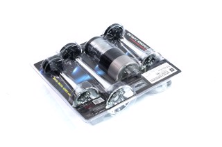 Сигнал дудка з компресором 3шт хром 153/165/215мм 12V <ДК>