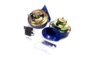 Сигнал равлик 2шт синій 12V <ДК>