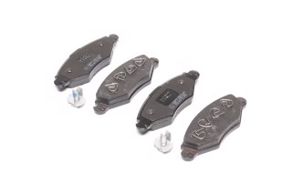 Колодка гальм. диск. PEUGEOT 206 передн. (вир-во TRW)