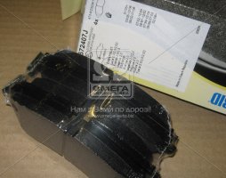 Колодки гальм. DAEWOO LANOS 1.6 16V, NUBIRA, LACETTI передн. (вир-во Jurid)