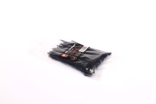 Хомут пластиковий 2.5х100мм. чорний 100шт./уп. <ДК>