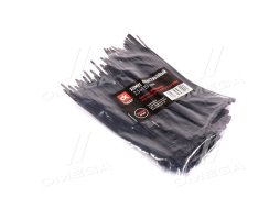 Хомут пластиковий 2.5х120мм. чорний 100шт./уп. <ДК>