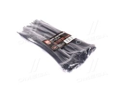 Хомут пластиковий 2.5х150мм. чорний 100шт./уп. <ДК>