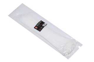 Хомут пластиковий 3.6х300мм. білий 100шт./уп. <ДК>