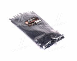 Хомут пластиковий 4.5х200мм. чорний 100шт./уп. <ДК>