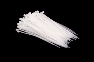 Хомут пластиковий 4.5х200мм. білий 100шт./уп. <ДК>