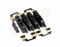 Колодка гальм. диск. LAND ROVER задн. (вир-во TRW)