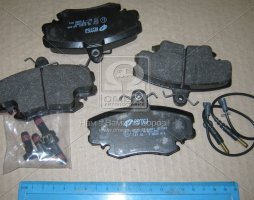 Колодка гальм. диск. RENAULT CLIO,R-19 передн. (вир-во REMSA)