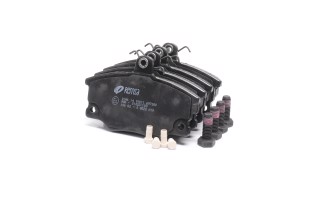 Колодка гальм. диск. FIAT TEMPRA 1.4,1.6 90-97 передн. (вир-во REMSA)