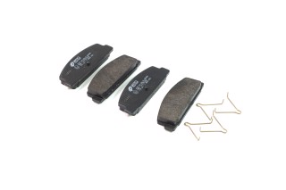 Колодка гальм. диск. MAZDA 626 V (GF)(GW) (04/98-08/02) задн. (вир-во REMSA)