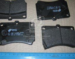Колодка гальм. диск. MAZDA 323 IV (BG), 323 CV (BA), 323 IV (BG) передн. (вир-во REMSA)
