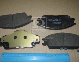 Колодка гальм. диск. HYUNDAI ACCENT, GETZ передн. (вир-во REMSA)